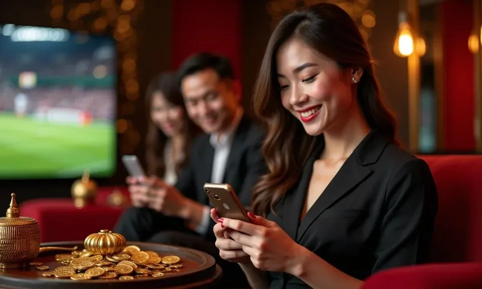 Mobile casino lobby
